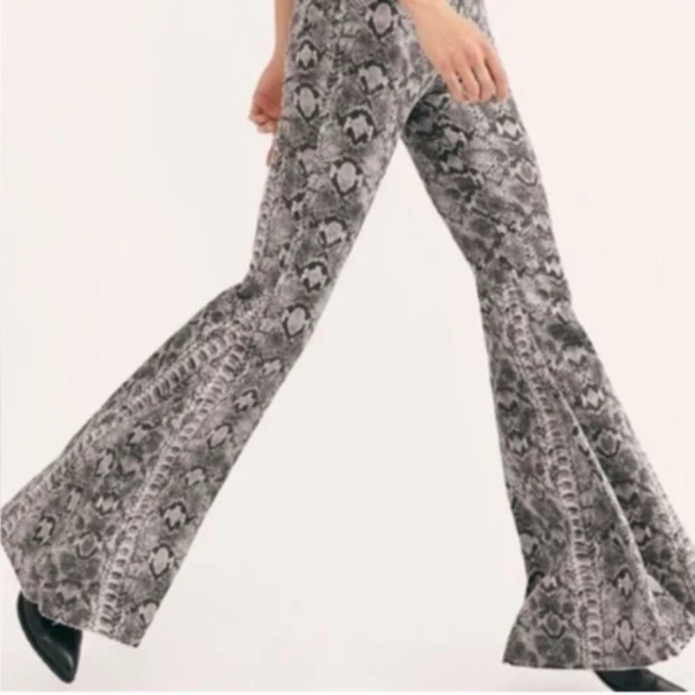 Free People Snake Python Just Float On Bell Botto… - image 3